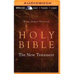 KJV New Testament - unabridged audiobook on MP3-CD - 