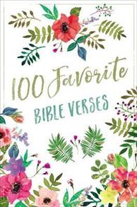 100 Favourite Bible Verses Hardcover - 