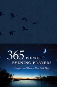 365 Pocket Evening Prayers Leatherlike - 