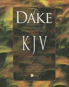 KJV Bible Dakes Easy To Read Imitation Leather Black - 