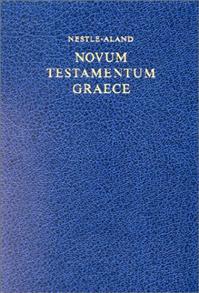 Nestle-Aland Greek New Testament with Complete Apparatus, The - 