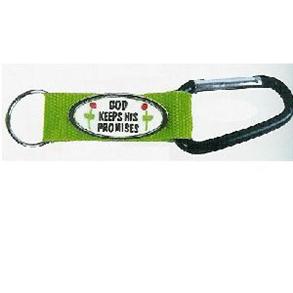 Carabiner Keychain - God Keeps His Promises - 