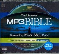 Listener's Bible NIV Audio MP3 CD - 
