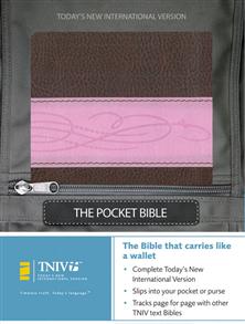 TNIV Pocket Bible LTD (Chocolate/Pink) - 