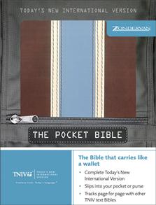 TNIV Pocket Bible LTD (Burgundy/Cream/Light Blue) - 