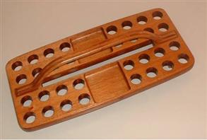32 Hole Rectangle Communion Tray - 