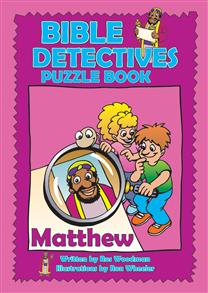 Bible Detectives Matthew Puzzle Book - 