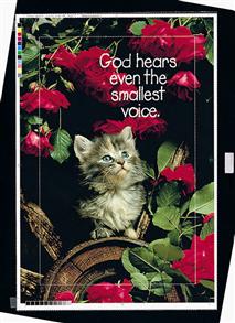God hears even the smallest voice - 