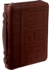 Case Classic Large: Two-Tone LuxLeather - Names Of Jesus - 