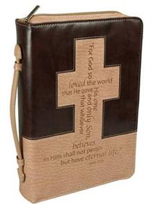 Case Classic Large: Two-Tone LuxLeather - Brown/Tan - 