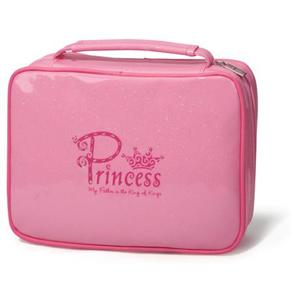 Case Childrens Medium: Glittered PVC - Princess: Pink - 