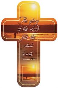 Bookmark Cross (12 Pack) Glory Of The Lord - 