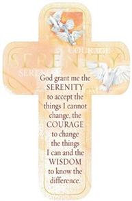 Bookmark Cross (12 Pack) God Grant Me The Serenity - 