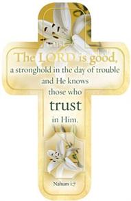 Bookmark Cross (12 Pack) Lord Is Good - 