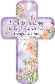 Bookmark Cross (12 Pack) I Can Do All Things - 