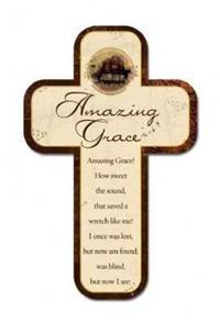 Bookmark Cross (12 Pack) Amazing Grace - 