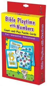BX: Bible Playtime With Numbers - Puzzle Cards {CBAW-09} - 