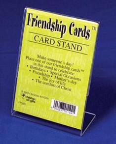 Acrylic Card Stand Friendship Cards - 