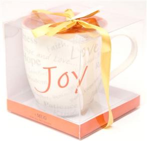Mug Ceramic 450ml - Orange: Joy - 