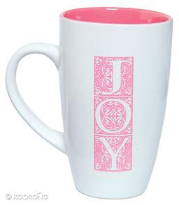 Mug Ceramic 390ml - Pink: Joy - 