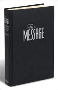 MESSAGE NUMBERED EDITION NAVY HB BIBLE - 