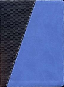 Message Remix 2.0 Leather Look: Blue & Black - 