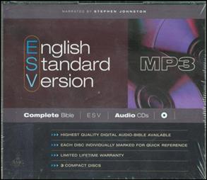 ESV COMPLETE BIBLE ON MP3 CD - JOHNSTON STEPHEN - 