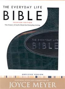 EVERYDAY LIFE BIBLE THE BONDED LEATHER EDITION - 