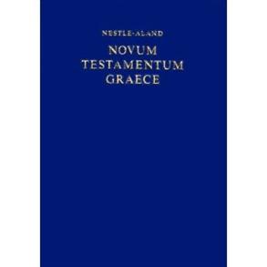Novum Testamentum Graece -Greek New Testament - 