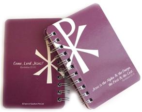 A7 Notebook – Alpha & Omega (Purple) - 