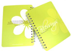 A6 Notebook - Blessing (Lime Green) - 