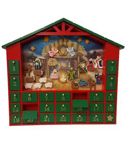 Advent Calendar- wooden Interactive - 