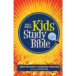 NRSV Bible Study with Apocrypha Kid's Hardcover - 