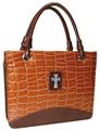 Case-Fashion-Medium-Croc-Embossed-Purse-Style---Orange