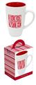 Mug-Ceramic-390ml---Red-Love