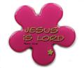 Fridge-Magnet---Jesus-Is-Lord-(Flower)